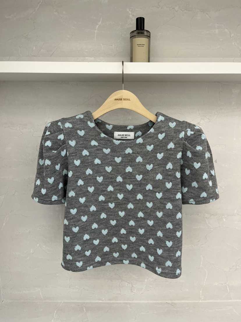 AMUSE SEOUL韓國東大門直郵女士新品推薦26春夏時尚職業T恤AMUSE SEOULT恤