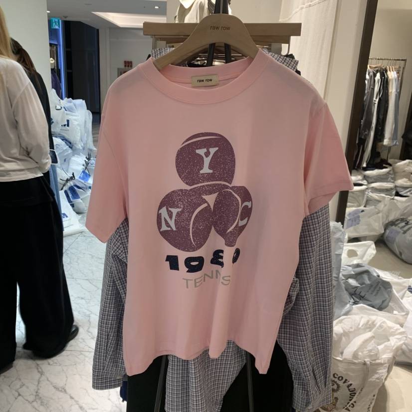 RAWROW韓國東大門代購女士新款熱賣職業26春夏推薦休閑T恤RAWROWT恤