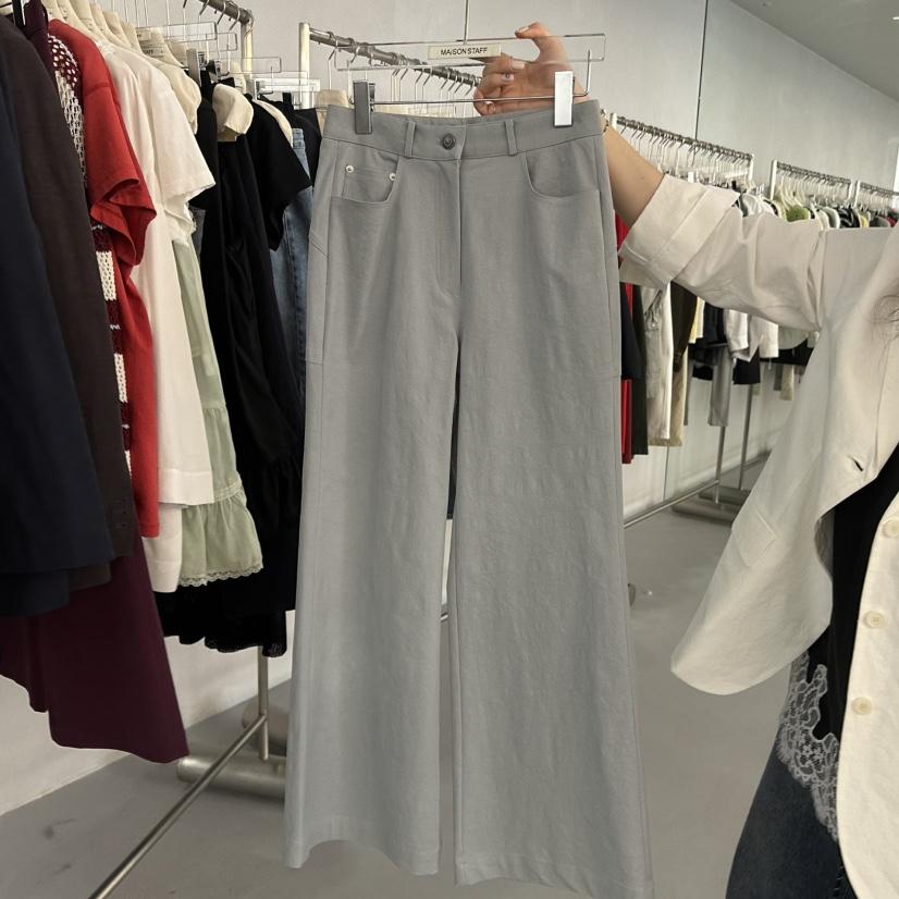 DOUBLE STANDARD/LE SMOKING/MAISONSTAFF韓國直郵女裝新款人氣休閑褲MAISONSTAFF休閑褲