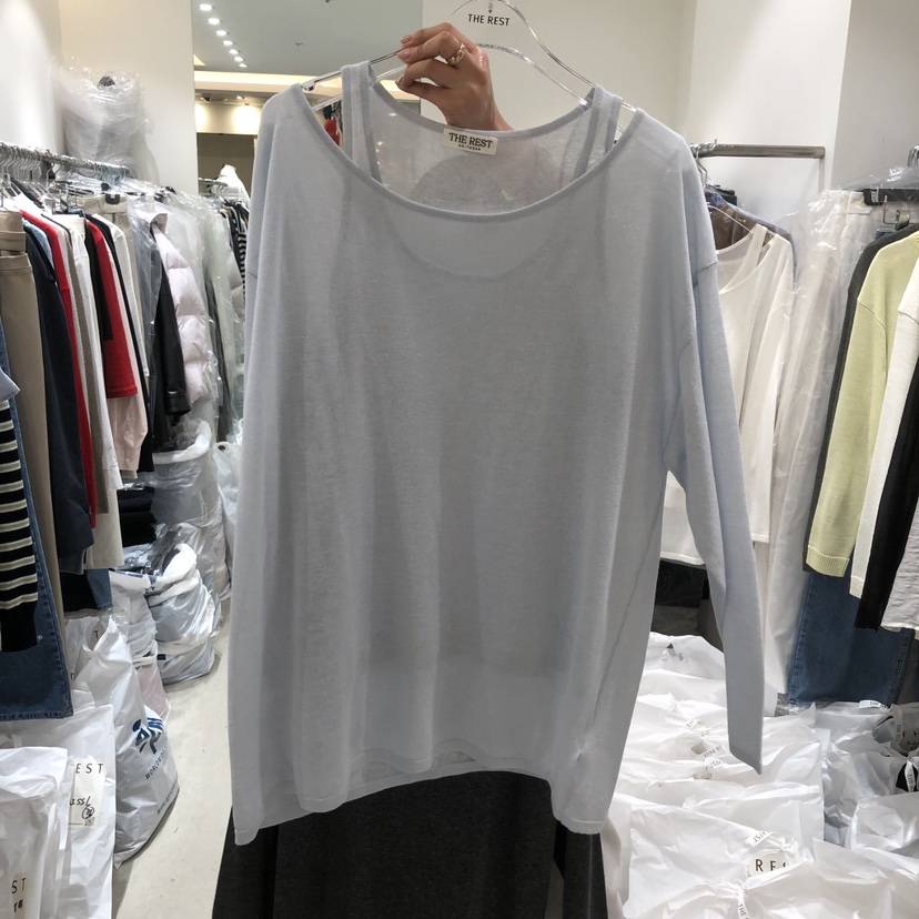 THE REST韓國東大門直郵女士新款人氣26春夏時尚套裝亞麻THE REST/UNNOEUD套裝