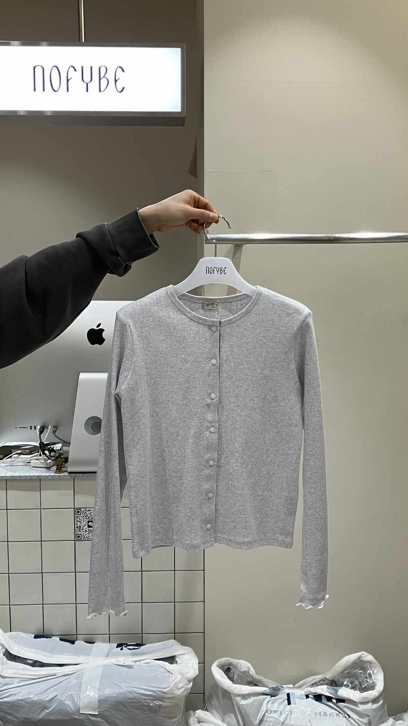 NOFYBE韓國東大門代購女裝新品職業時尚熱賣長袖T恤羊毛衫NOFYBE長袖T恤