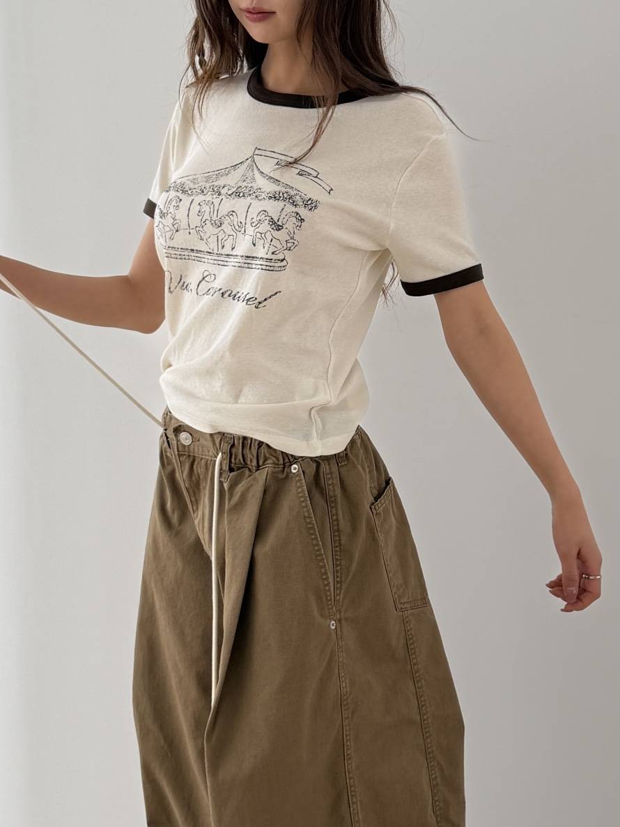 I MFACT韓國直郵實拍女士新品人氣26春夏休閑時尚熱賣T恤I MFACTT恤