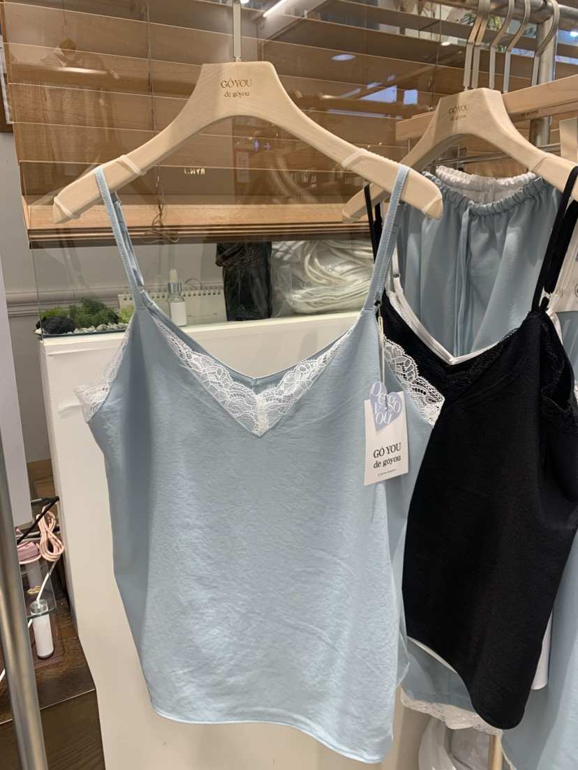 DE GO YOU韓國東大門代購女裝新款推薦休閑職業吊帶背心DE GO YOU吊帶/背心