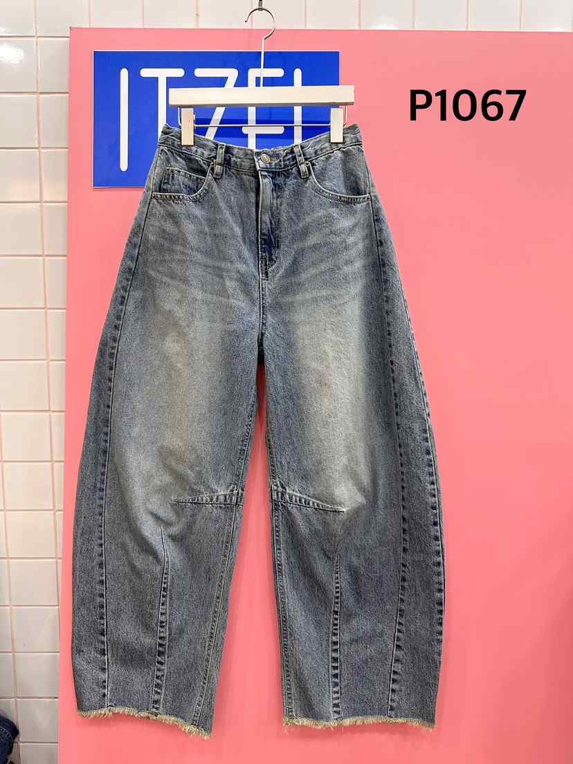 ITZEL東大門實拍女裝新款人氣時尚職業休閑推薦26春夏牛仔褲ITZEL牛仔褲