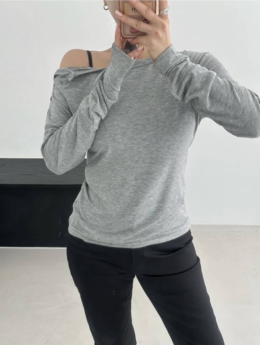 BYRING韓國東大門代購女裝新款人氣推薦休閑長袖T恤不含吊帶BYRING長袖T恤