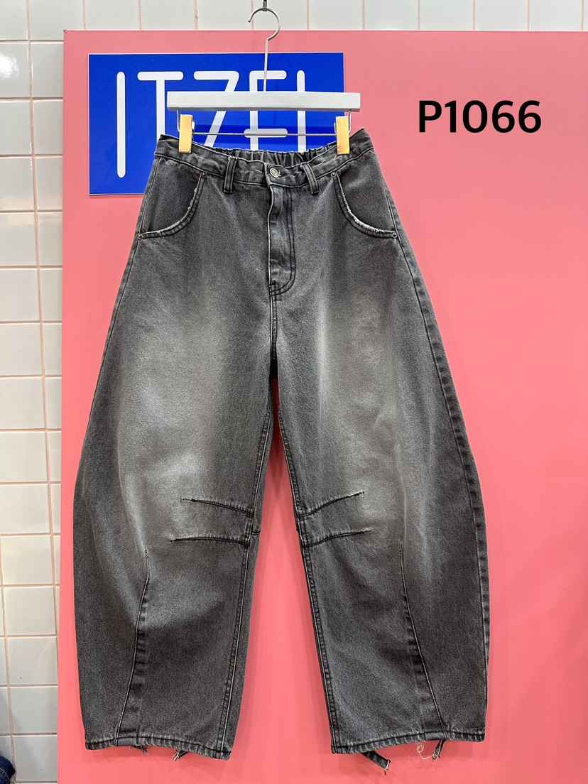 ITZEL韓國東大門直郵女裝新款時尚熱賣26春夏職業人氣牛仔褲ITZEL牛仔褲