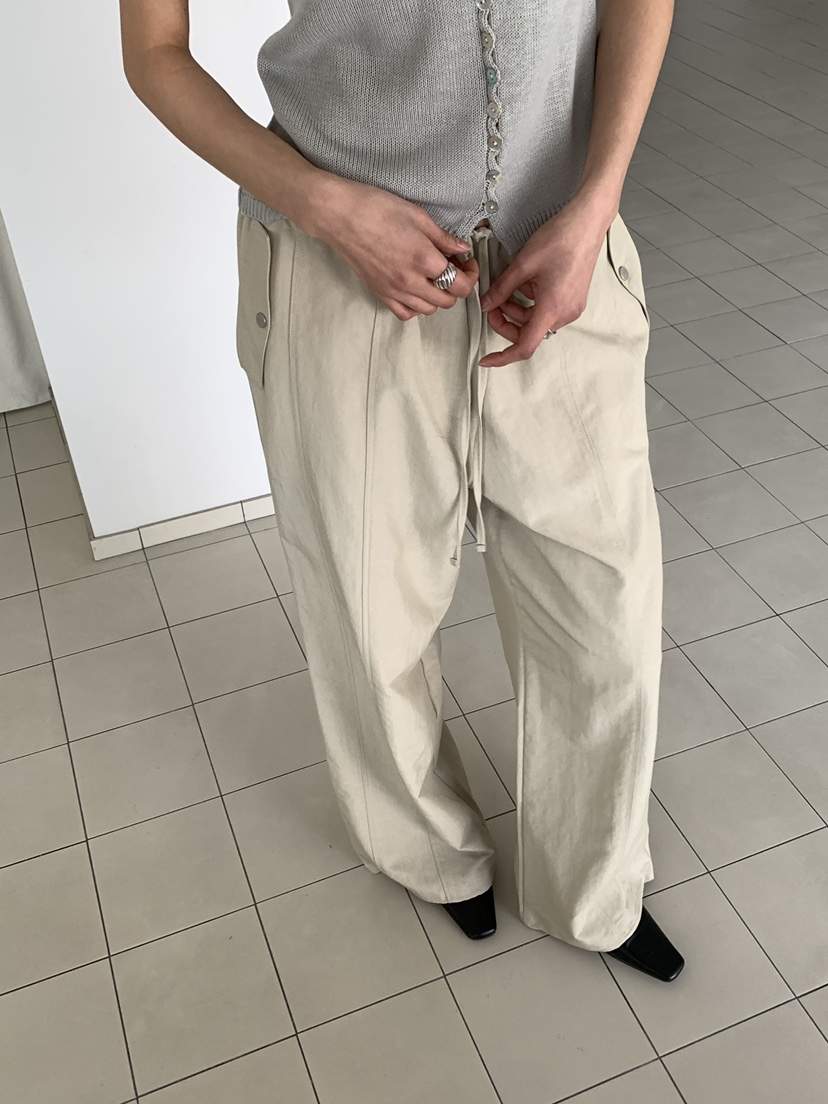 MUSE-P韓國直郵女士新品職業休閑人氣時尚熱賣推薦26春夏褲子MUSE-P褲子