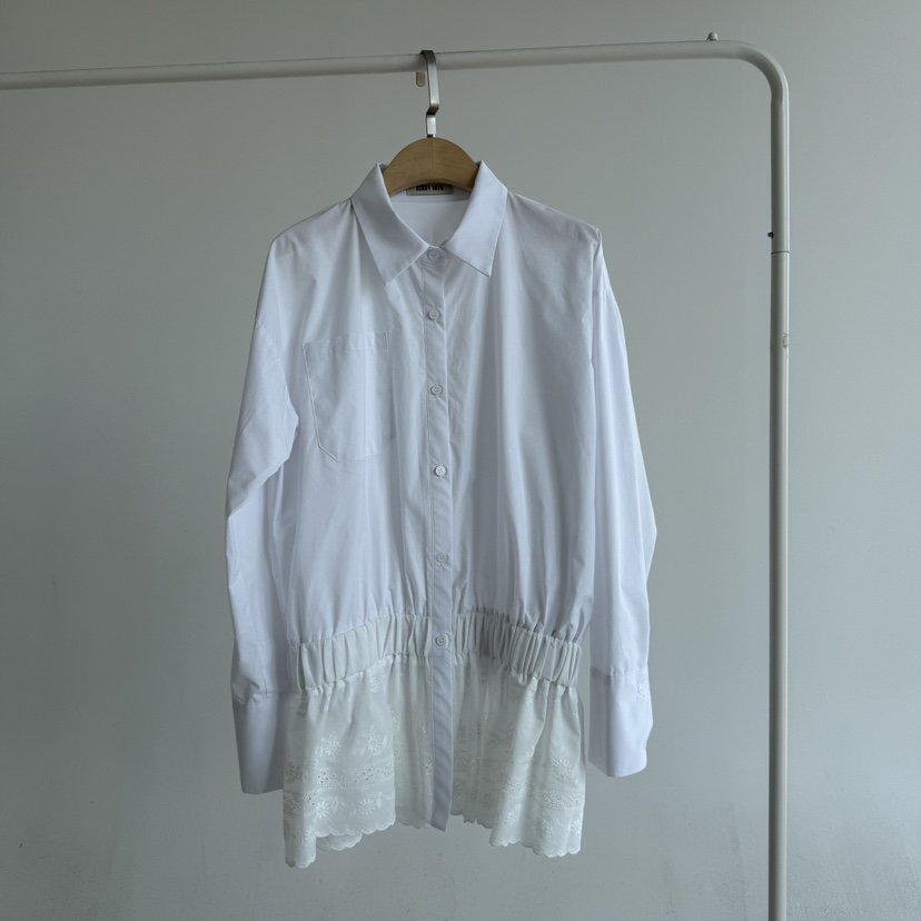 JENNY 1976韓國東大門直郵女士新品推薦人氣襯衫蕾絲衫腰帶JENNY 1976襯衫/蕾絲衫