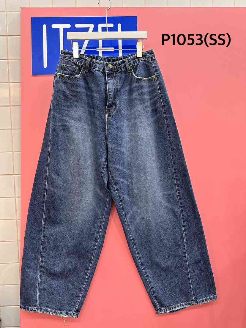 ITZEL韓國直郵女士新款推薦休閑時尚人氣職業26春夏牛仔褲ITZEL牛仔褲