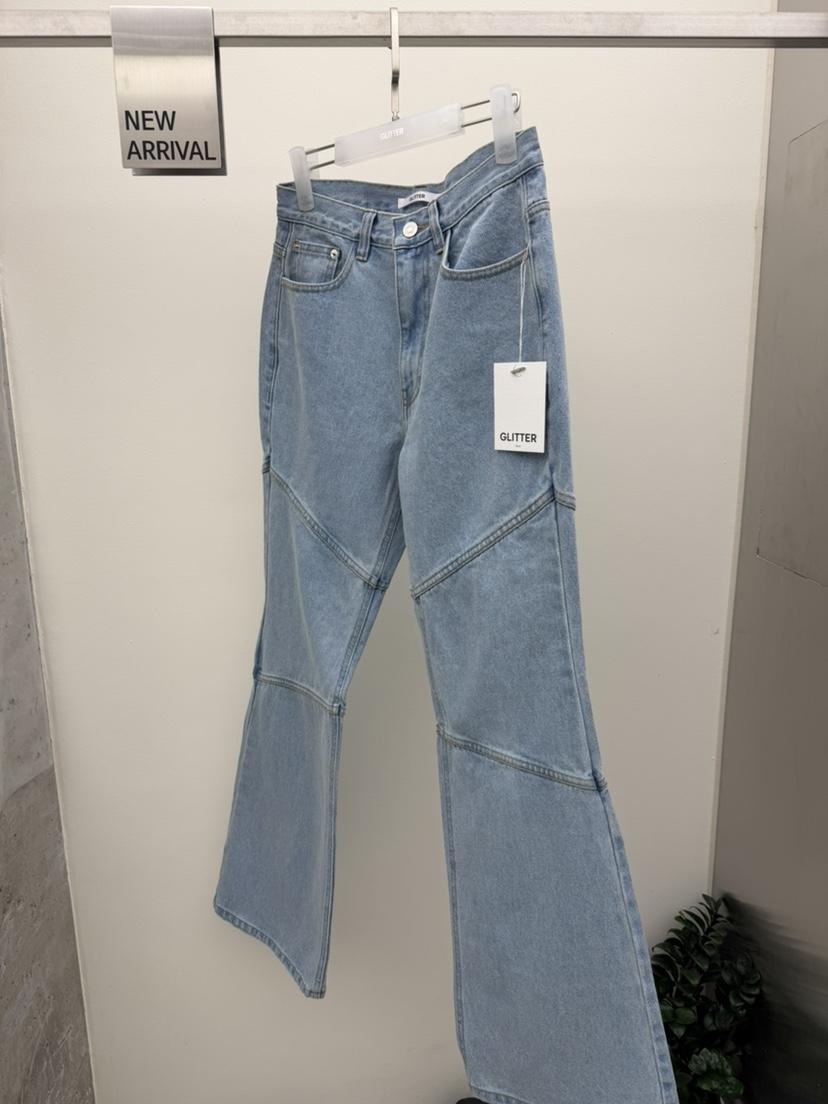 GLITTER韓國代購女裝新款職業人氣休閑推薦26春夏時尚牛仔褲GLITTER牛仔褲