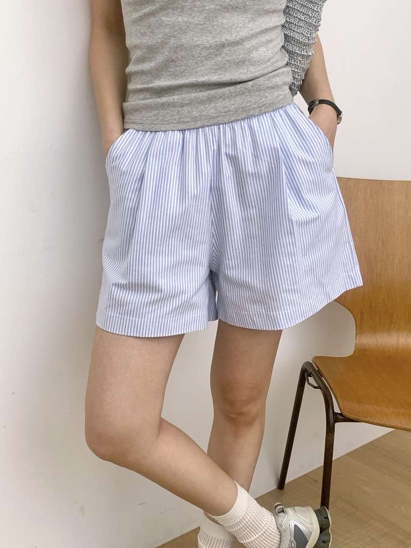 WOOD韓國代購女裝新款人氣熱賣26春夏職業休閑時尚推薦短褲WOOD短褲