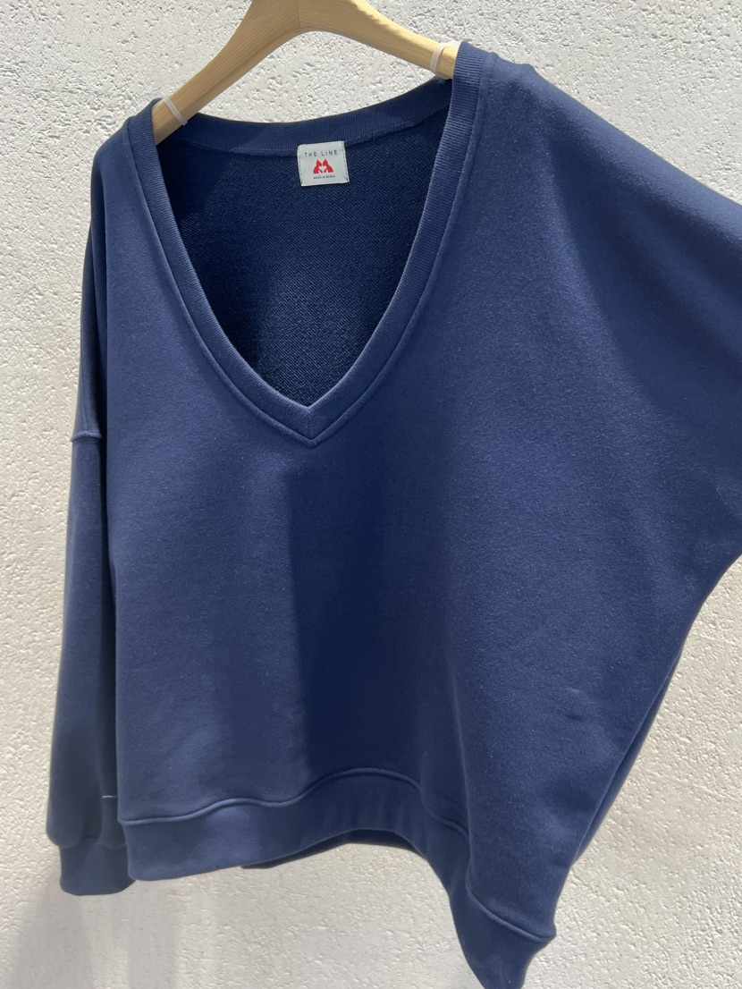 THE LINE-Q韓國直郵實拍女士新款休閑職業熱賣26春夏衛衣THE LINE-Q衛衣