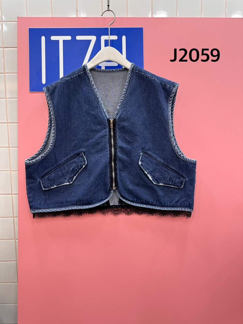 ITZEL韓國東大門直郵女裝新款休閑時尚推薦人氣26春夏馬甲ITZEL馬甲