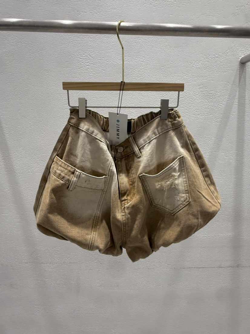 JIMMY韓國東大門代購女士新品時尚推薦人氣職業熱賣休閑短褲JIMMY/REMAKE短褲