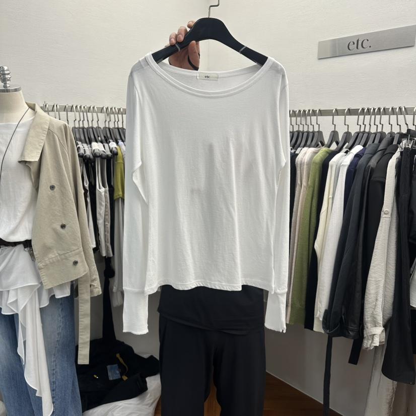 MOANA/ETC韓國直郵女士新品推薦職業熱賣時尚人氣長袖T恤MOANA/ETC長袖T恤