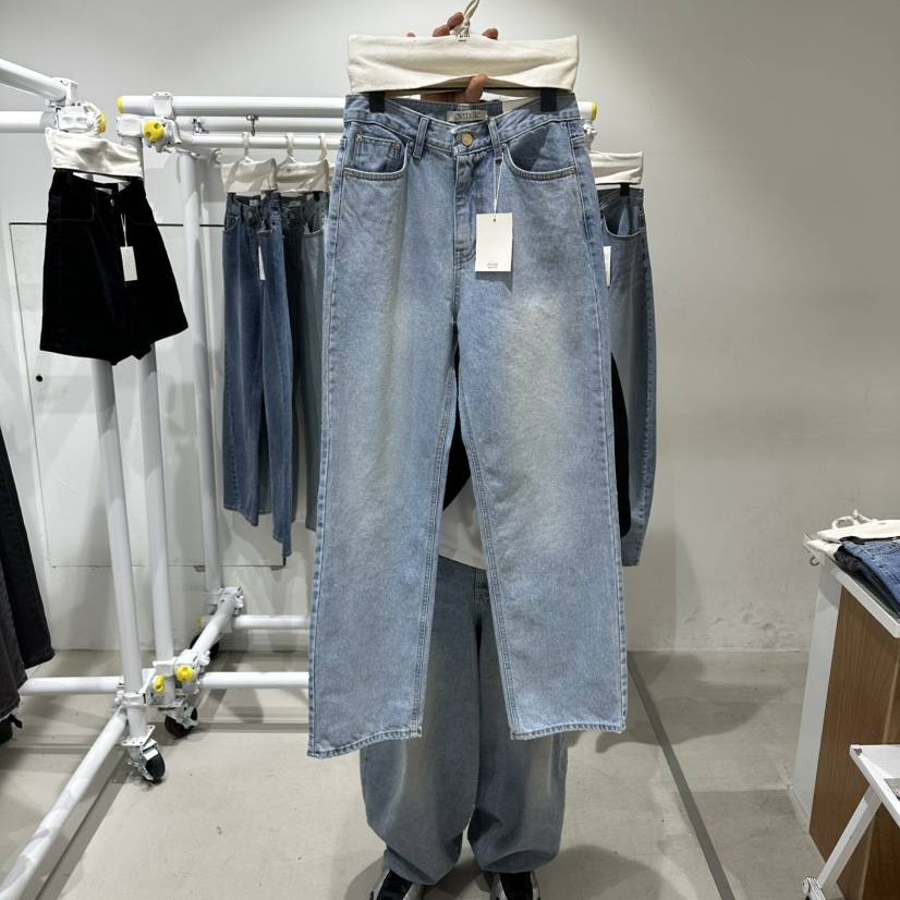 RPM/OVMUTE韓國東大門代購女士新款休閑熱賣時尚推薦牛仔褲RPM/OVMUTE牛仔褲