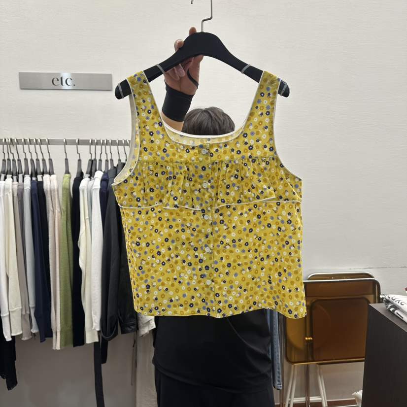 MOANA/ETC韓國直郵實拍女裝新款休閑熱賣人氣推薦吊帶背心MOANA/ETC吊帶/背心