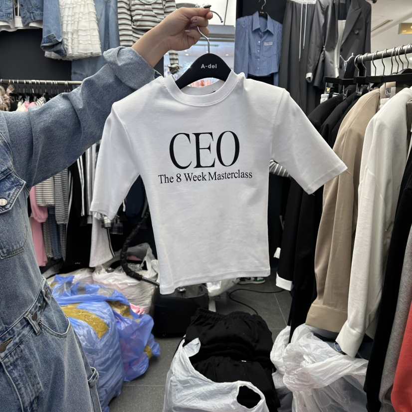 A-DEL韓國東大門代購女士新品休閑推薦26春夏熱賣職業T恤A-DELT恤