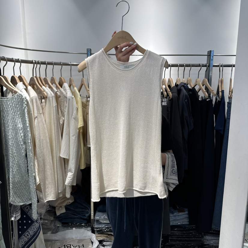 HABLE韓國直郵實拍女裝新品休閑職業26春夏推薦時尚吊帶背心HABLE吊帶/背心