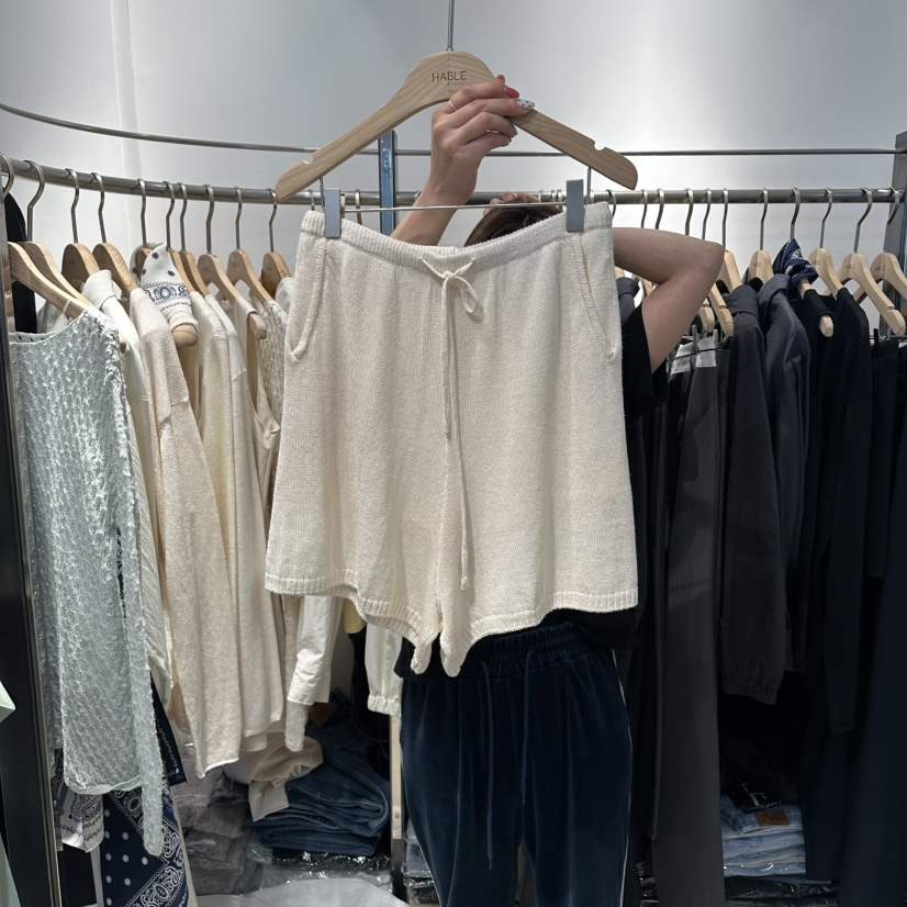 HABLE東大門代購女士新品真品26春夏人氣職業休閑時尚短褲HABLE短褲