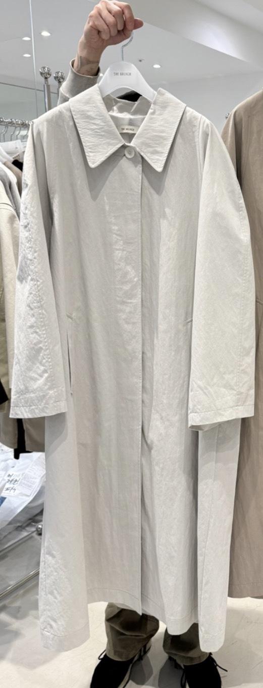 THE BRUNCH韓國代購女裝新品人氣熱賣休閑26春夏長款風衣THE BRUNCH長款風衣