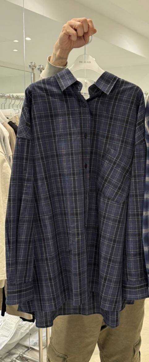 THE BRUNCH韓國直郵女士新品休閑26春夏推薦襯衫蕾絲衫格紋THE BRUNCH襯衫/蕾絲衫