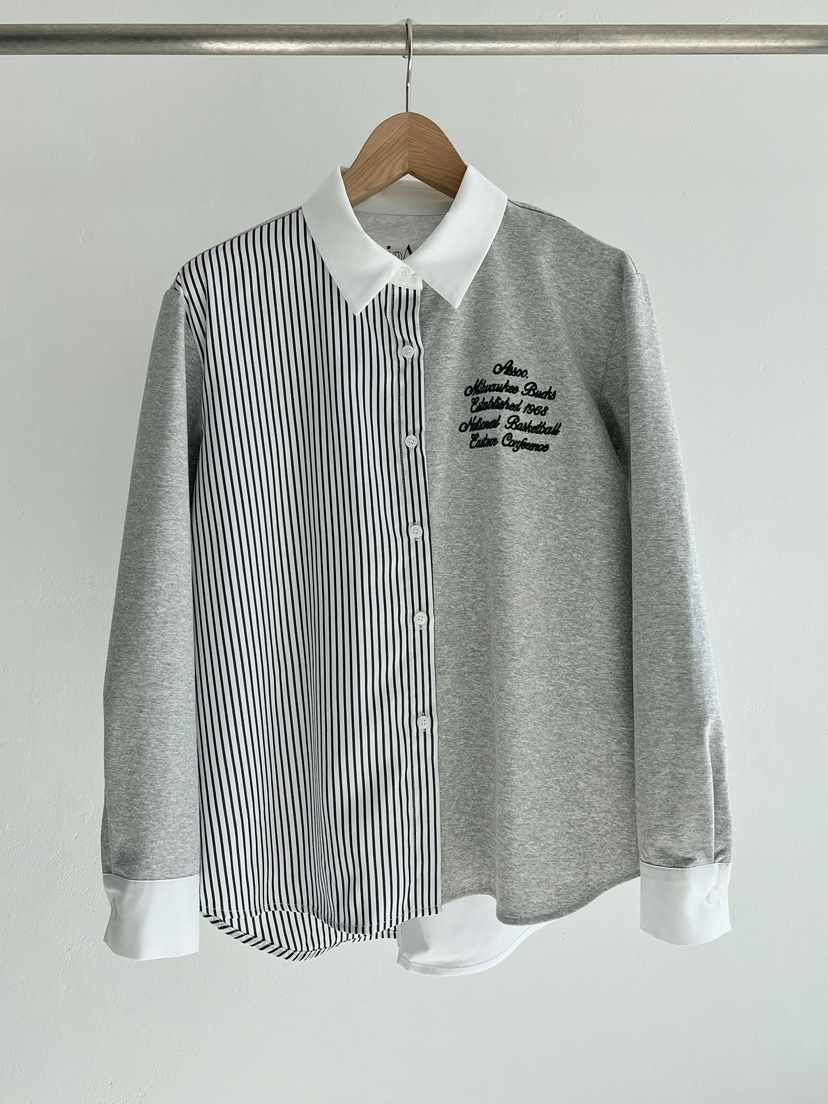 IAAN韓國直郵實拍女裝新款推薦休閑時尚26春夏襯衫蕾絲衫iaAn襯衫/蕾絲衫