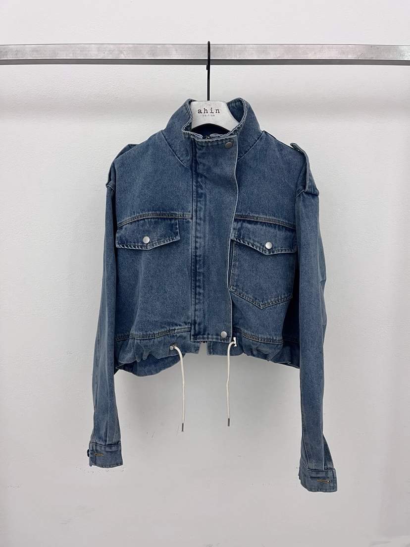 NEOUL韓國代購女裝新品推薦時尚職業休閑人氣26春夏熱賣夾克NEOUL/ahin雙領標簽夾克