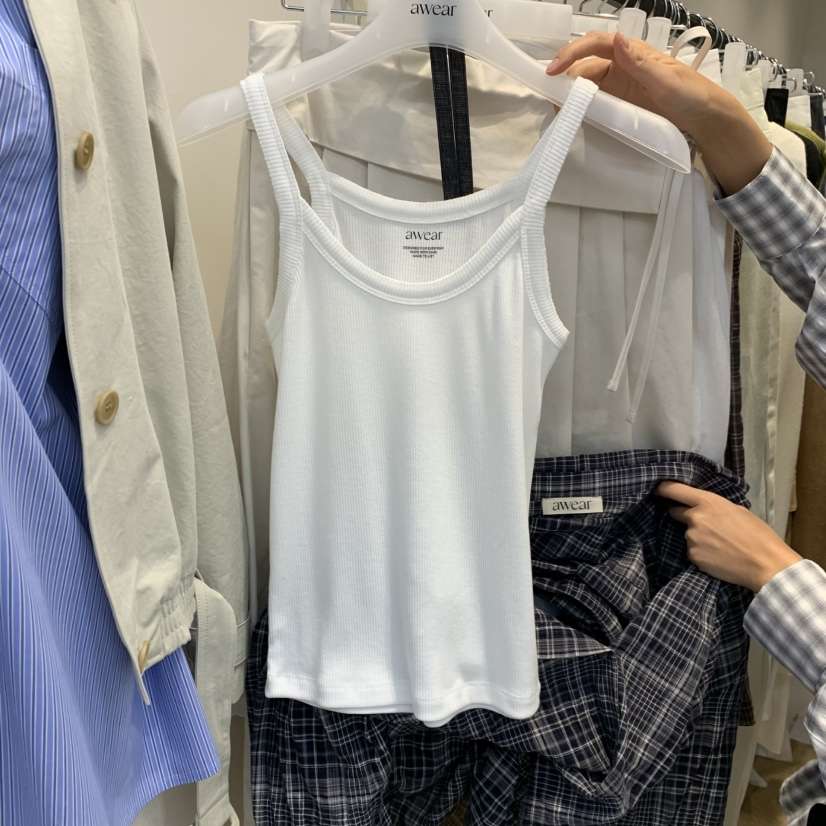 RUMIRU/AWEAR韓國東大門代購女裝新品26春夏休閑吊帶背心awear/RUMIRU吊帶/背心
