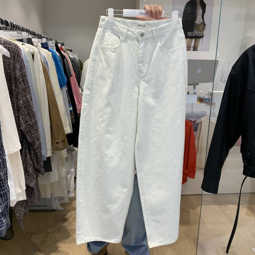 RUMIRU/AWEAR韓國東大門直郵女士新款職業休閑時尚牛仔褲awear/RUMIRU牛仔褲