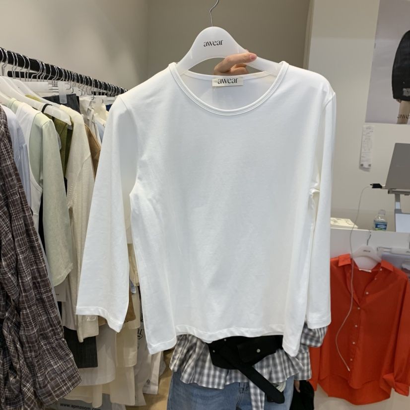 RUMIRU/AWEAR韓國東大門直郵女士新款人氣推薦熱賣長袖T恤awear/RUMIRU長袖T恤