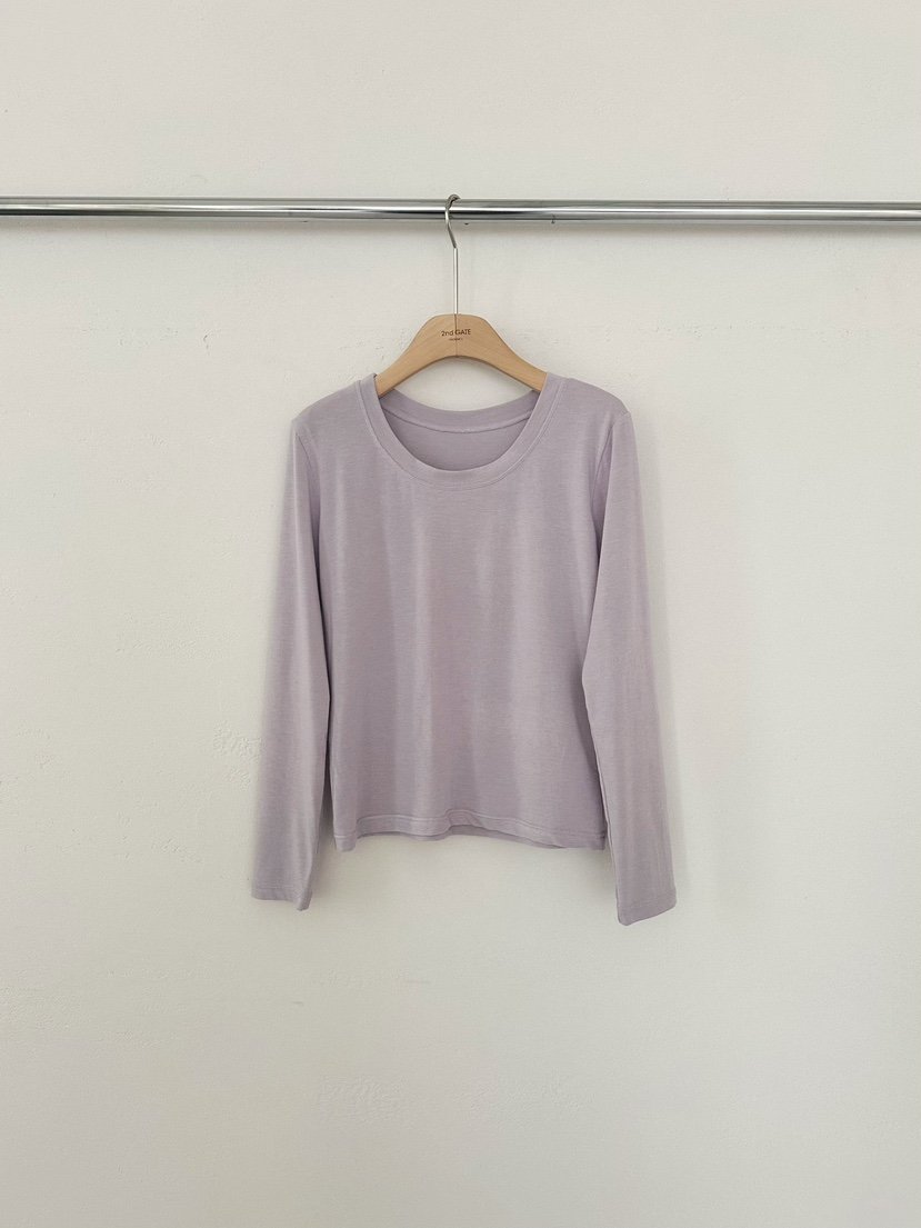 2ND GATE韓國東大門直郵女士新款推薦休閑26春夏長袖T恤2ND GATE長袖T恤