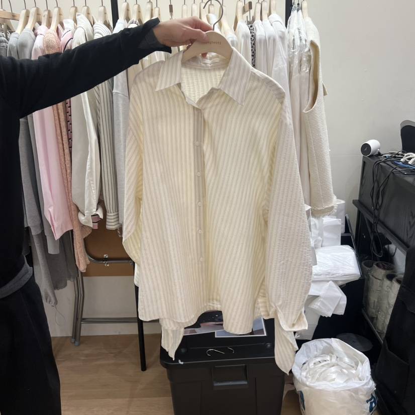 SPAGHETTI韓國東大門代購女士新款人氣熱賣職業襯衫蕾絲衫spaghetti襯衫/蕾絲衫