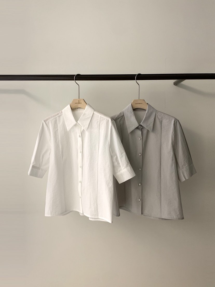 ANDYOUBROWN韓國直郵女士新款熱賣26春夏職業推薦襯衫蕾絲衫ANDYOUBROWN襯衫/蕾絲衫