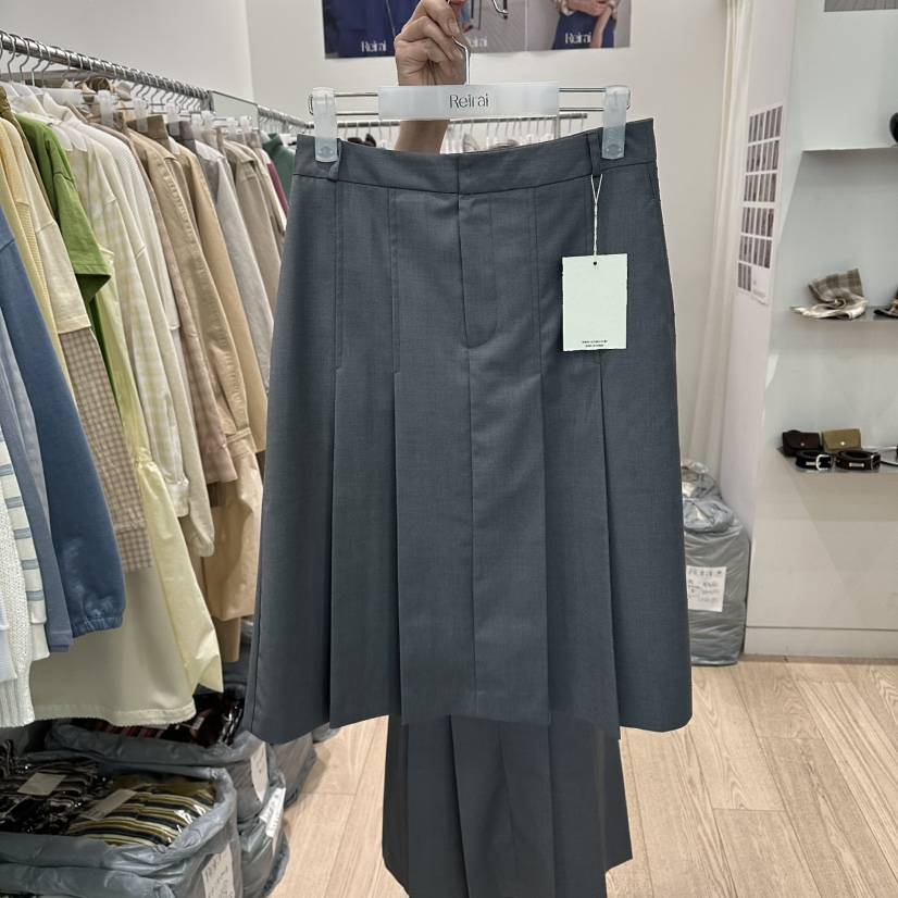 REIRAI韓國直郵女士新款26春夏熱賣時尚推薦半身裙中短裙Reirai半身裙/中短裙