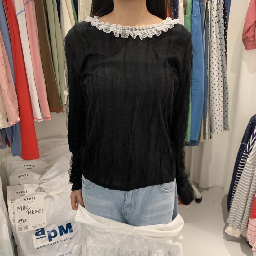 VENTI韓國代購女士新品職業26春夏人氣時尚推薦休閑長袖T恤VENTI長袖T恤