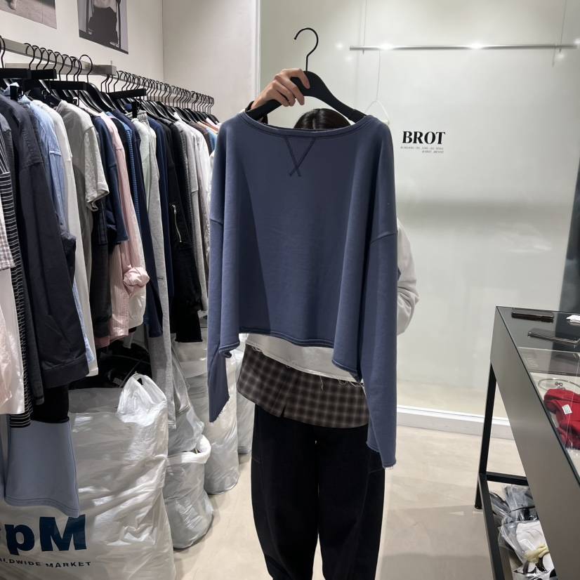 BROT韓國東大門代購女裝新品人氣推薦時尚熱賣衛衣不含內搭BROT衛衣