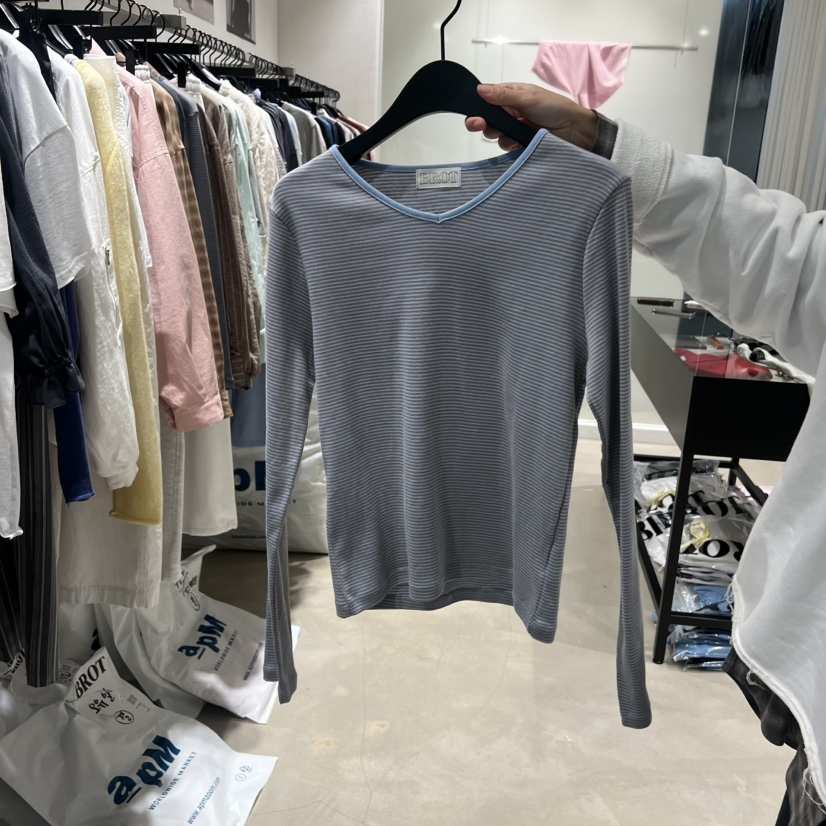 BROT韓國直郵女士新款熱賣休閑職業推薦人氣時尚26春夏長袖T恤BROT長袖T恤