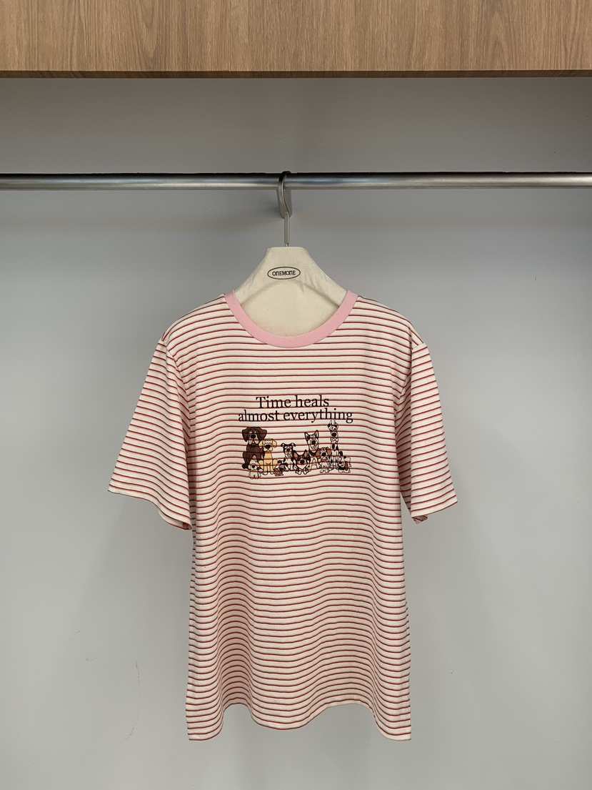 ONE MONE韓國直郵女裝新品熱賣人氣職業時尚26春夏推薦T恤ONE MONET恤