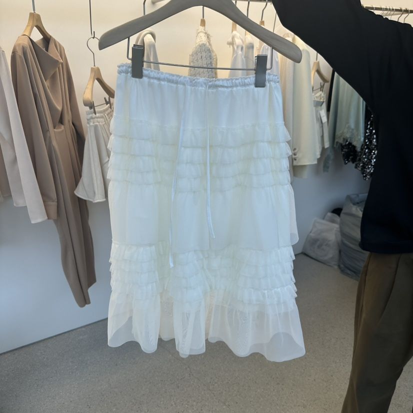 JUJU韓國直郵實拍女裝新款休閑推薦人氣職業時尚熱賣長裙JUJU長裙