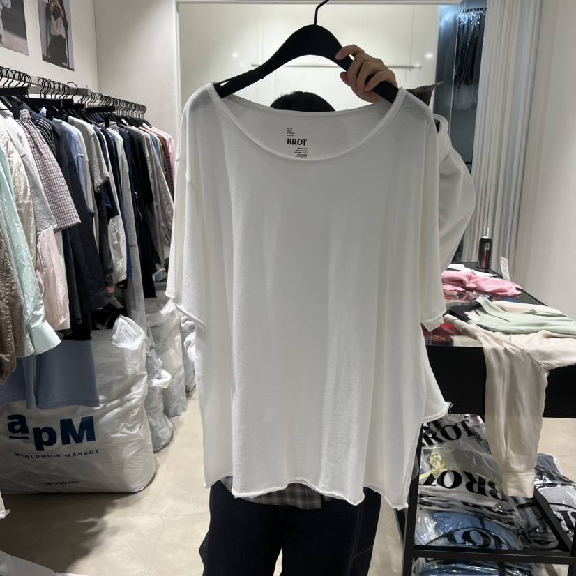BROT韓國代購女士新品時尚熱賣休閑26春夏人氣推薦職業T恤BROTT恤