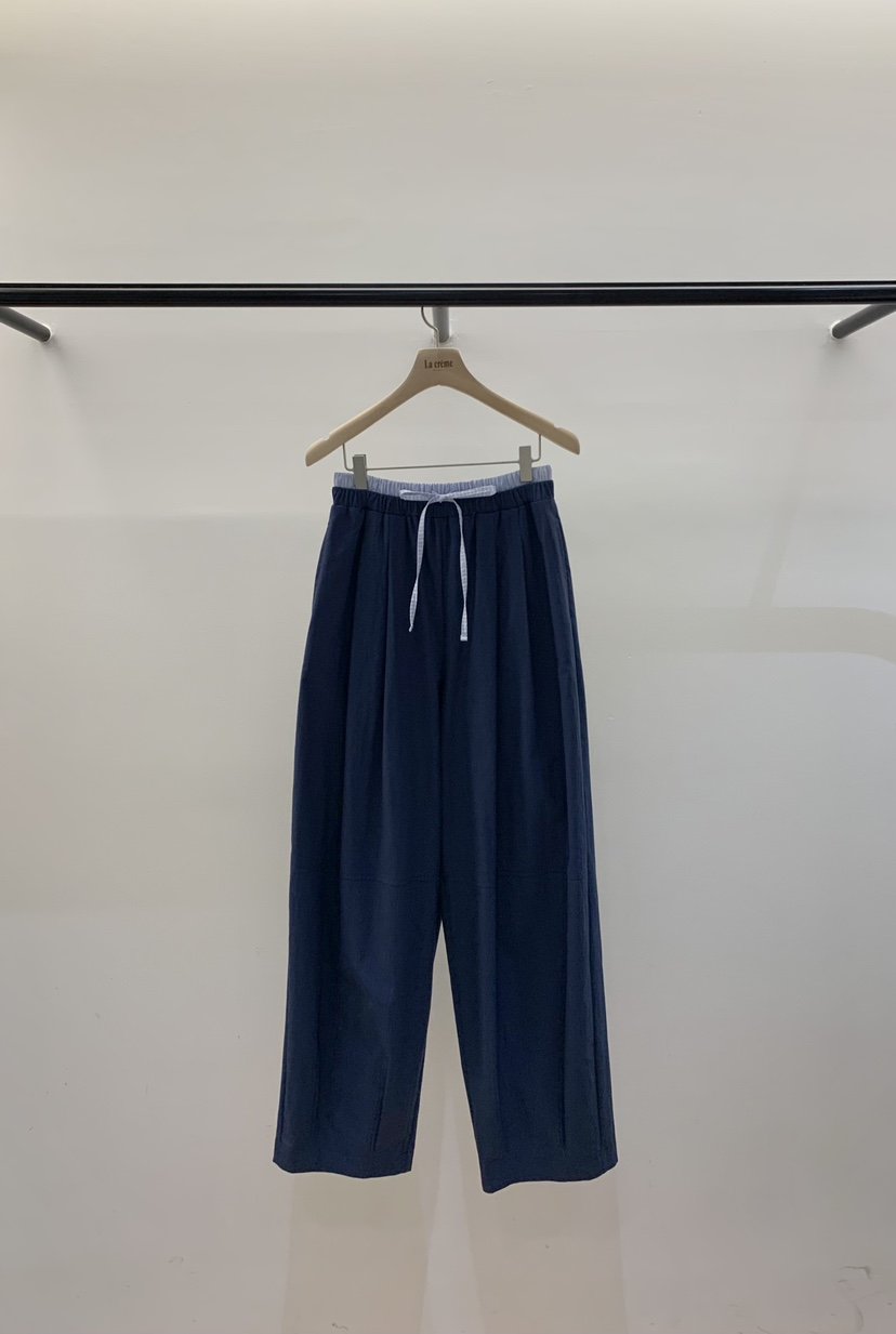 LA CREME韓國東大門代購女裝新品熱賣休閑人氣時尚休閑褲LA CREME休閑褲