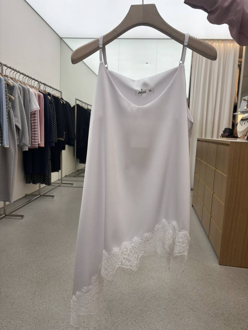 JUJU韓國直郵實拍女裝新款熱賣推薦26春夏人氣吊帶背心蕾絲JUJU吊帶/背心