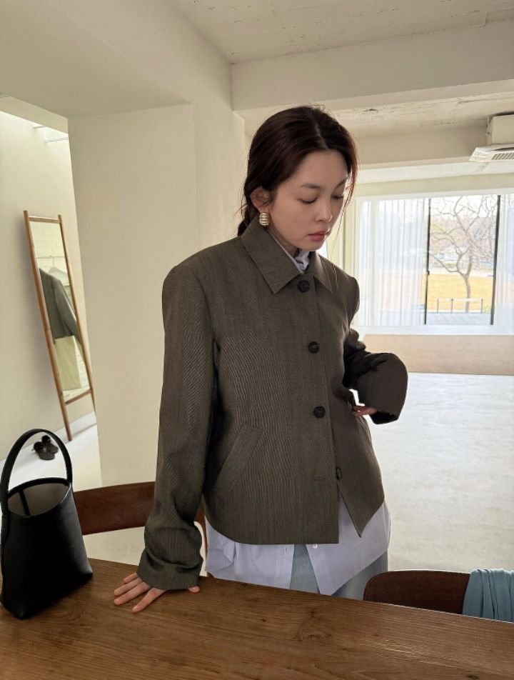 MARE韓國代購女士新品人氣時尚推薦熱賣休閑職業26春夏夾克MARE夾克