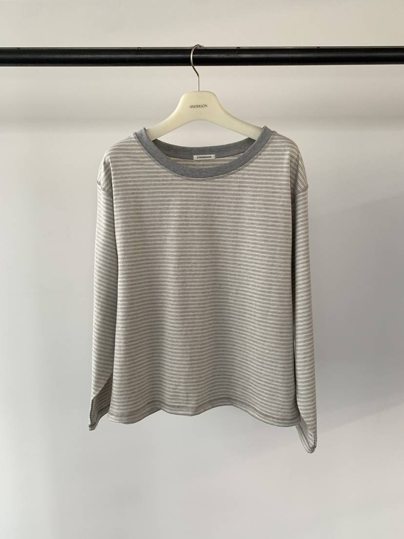 UNDERSON韓國直郵女裝新款熱賣休閑人氣26春夏推薦長袖T恤UNDERSON長袖T恤