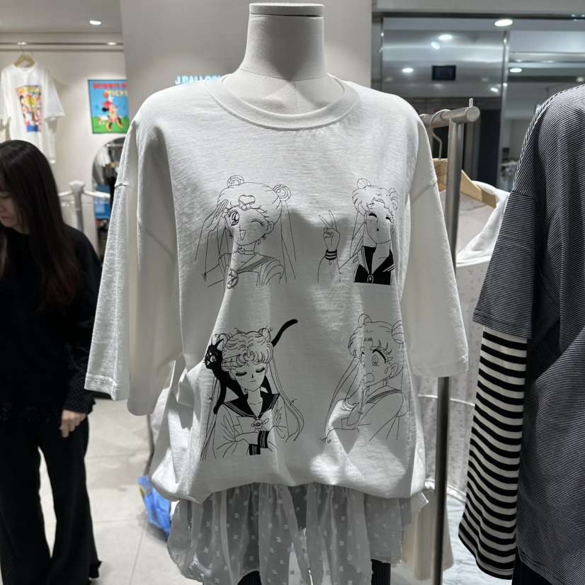 J.BALLOON韓國東大門直郵女士新品職業時尚休閑人氣26春夏T恤J.BALLOONT恤