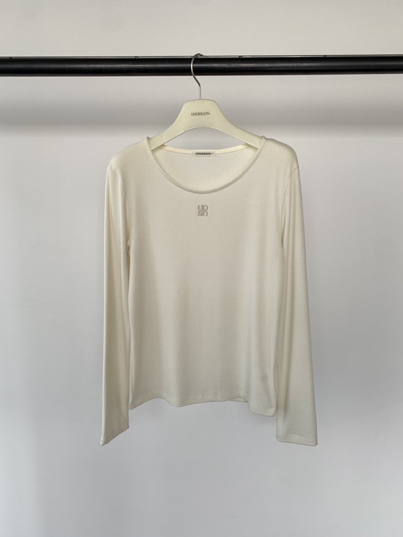 UNDERSON韓國直郵實拍女士新款熱賣推薦休閑人氣26春夏長袖T恤UNDERSON長袖T恤