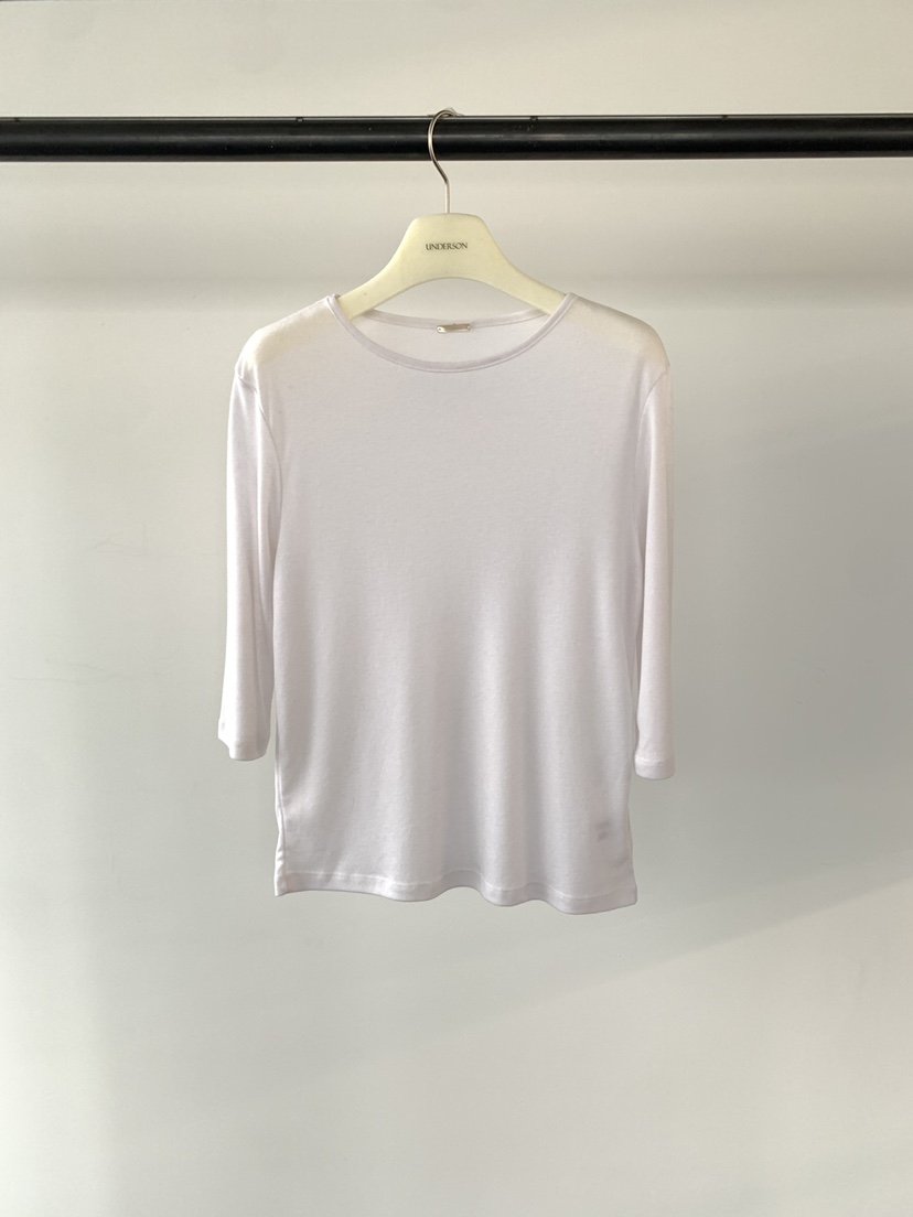 UNDERSON韓國東大門代購女裝新品職業推薦休閑時尚長袖T恤UNDERSON長袖T恤