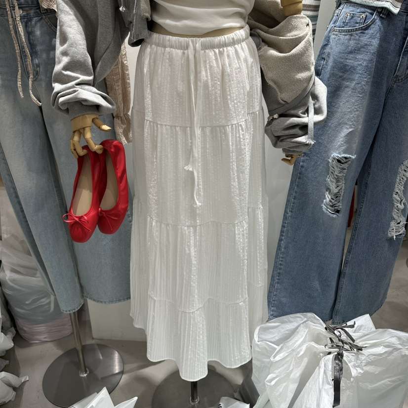 BAIE.38韓國代購女裝新款熱賣職業26春夏時尚推薦休閑長裙BAIE.38長裙