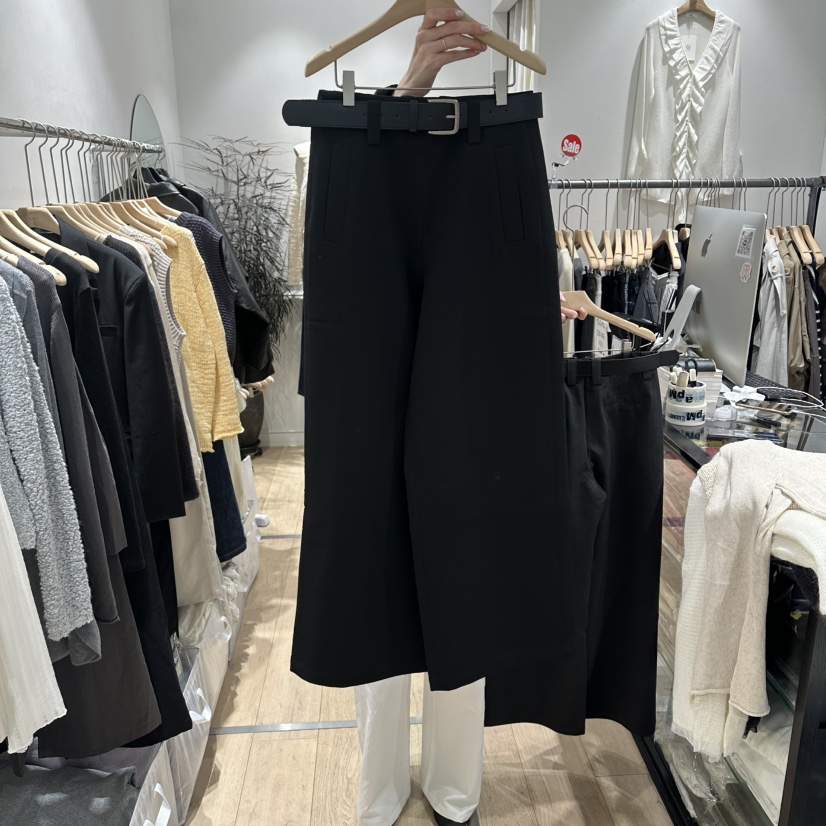 DDAY韓國直郵女裝新款推薦職業人氣休閑26春夏休閑褲含腰帶DDAY休閑褲